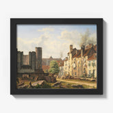 View of the Marble Square with the Ruins of the Uncompleted Frederik's Church by F. Sødring - thumbnail_1_bf_67672af1b7c995d950163f71